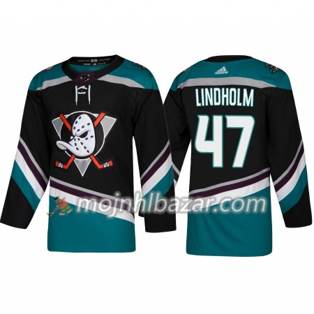 Dresovi Anaheim Ducks Hampus Lindholm 47 Adidas 2018-2019 Alternate Authentic - Muške